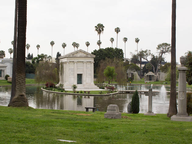 Hollywood Forever Cemetery.