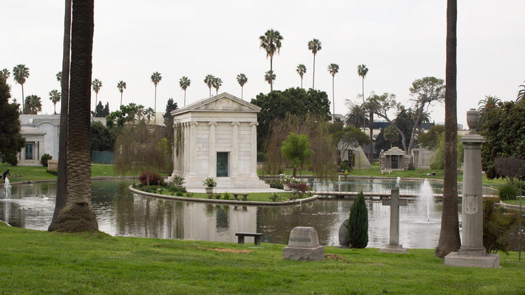 Hollywood Forever Cemetery.