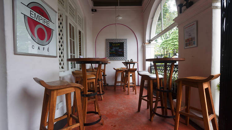 Empire Café is a restaurant in Kandy