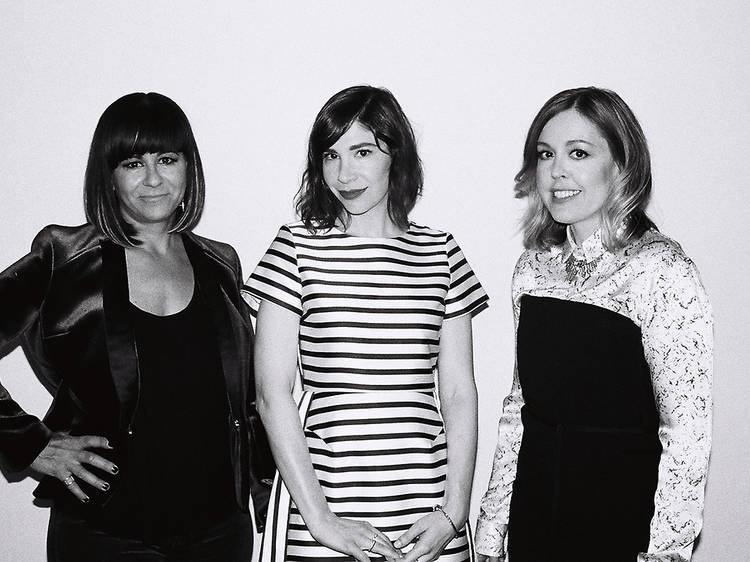 Outtakes of our shoot with Sleater-Kinney