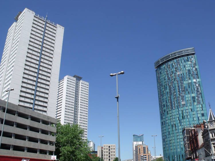 The Sentinels and the Beetham Tower