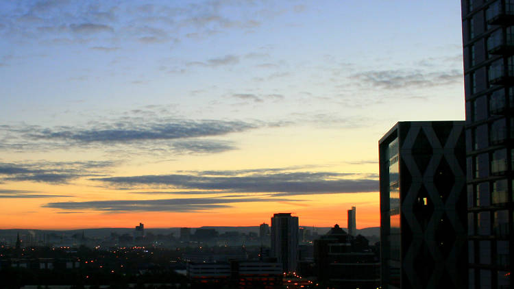 Dawn in Salford