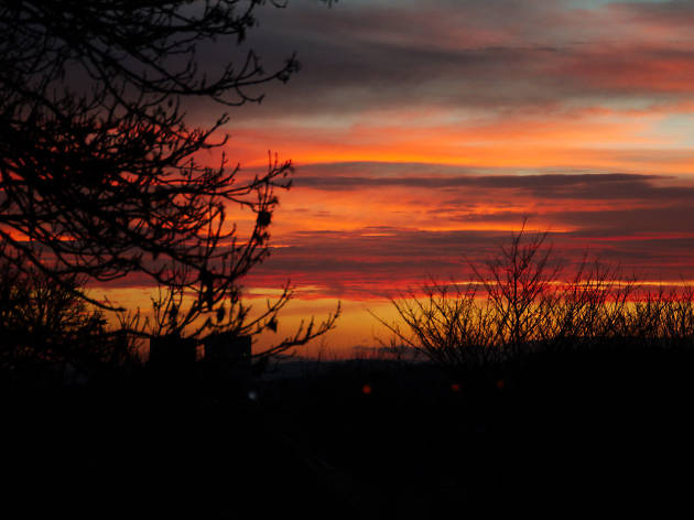 Burning sky Burning sky