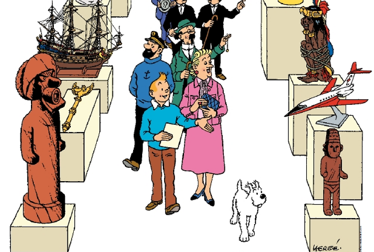 Faire le tour du monde • Le Musée imaginaire de Tintin