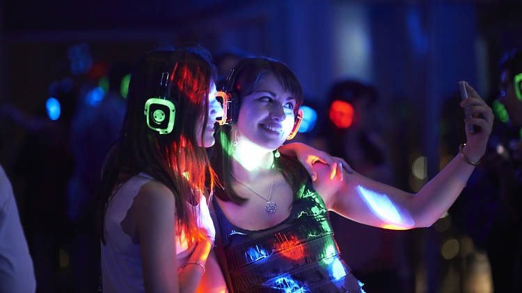 silent disco at the view from the shard