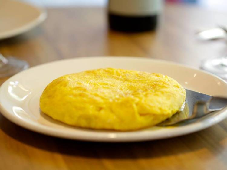 Tortilla de patata: Taberna Pedraza