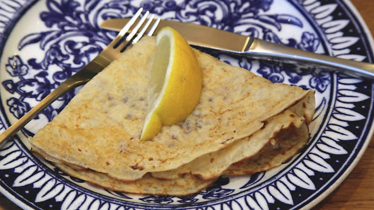 13. Lemon and sugar is the classic combo for Pancake Day