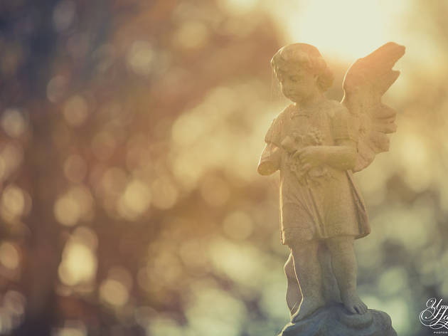 ‘Do not stand at my grave and weep’ Statue, Manor Park Cemetery