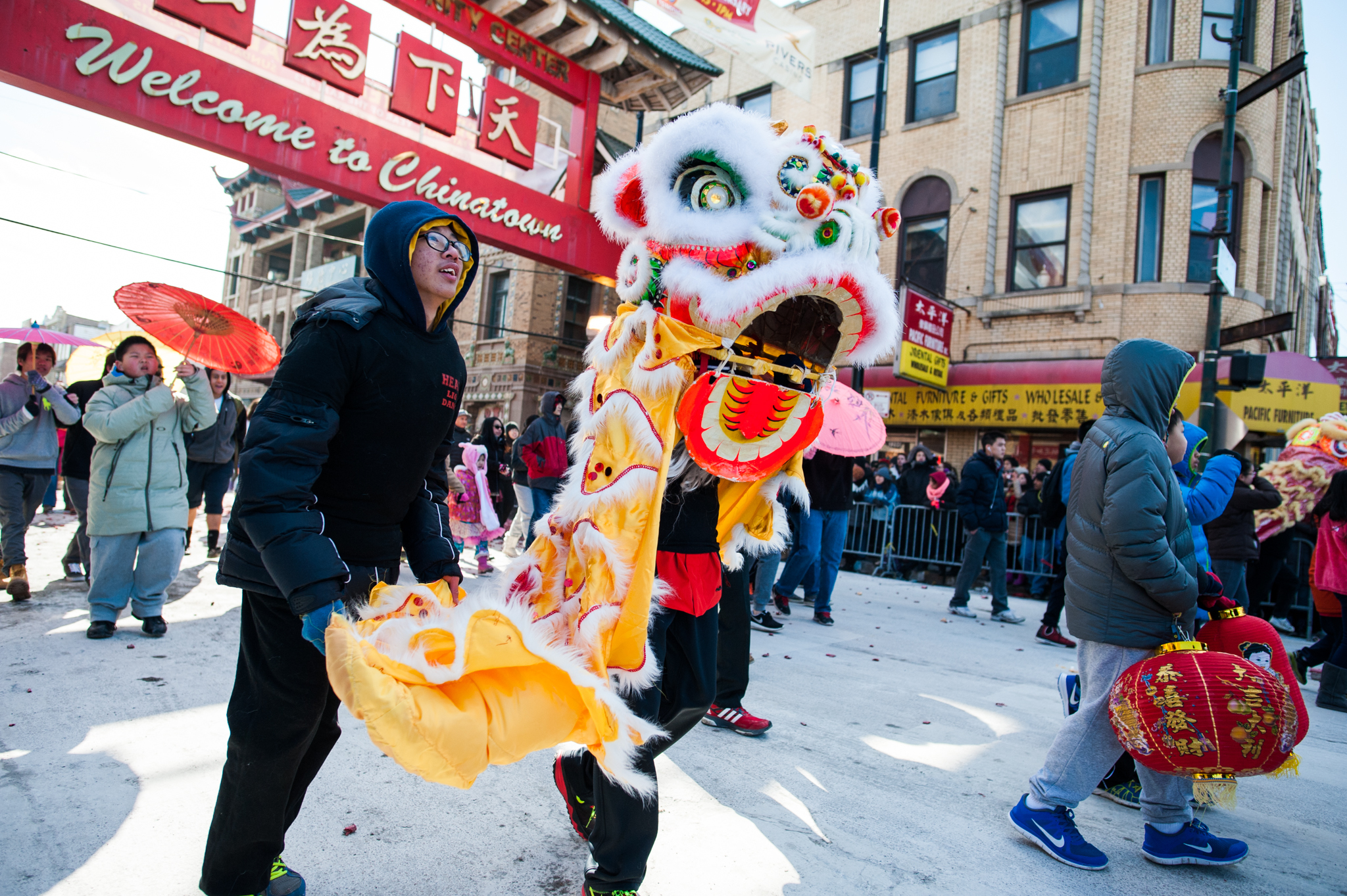 Chinese New Year 2024 Chicago Parade Image to u