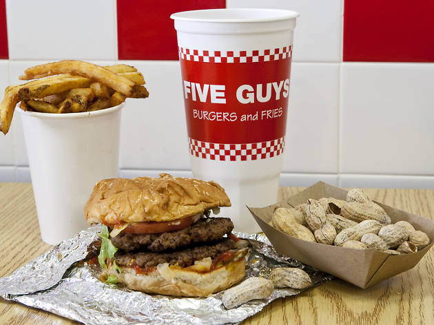 Five Guys Paris burgers Five Guys Paris burgers