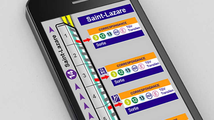 Connaître les souterrains comme sa poche : Paris-ci la sortie du métro