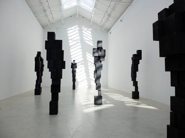 (Exposition Antony Gormley à la Galerie Thaddaeus Ropac, mars 2015 / © TB / Time Out)