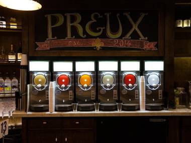 Frozen daiquiris at Preux & Proper Frozen daiquiris at Preux & Proper