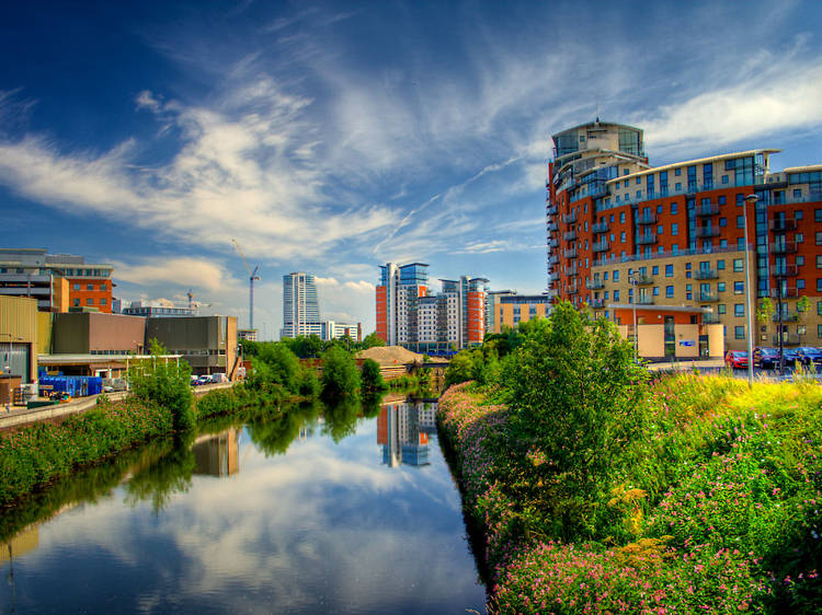 Pictures and photos of the Leeds skyline and architecture 