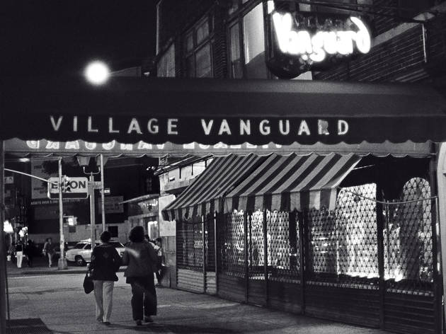 The Village Vanguard at night