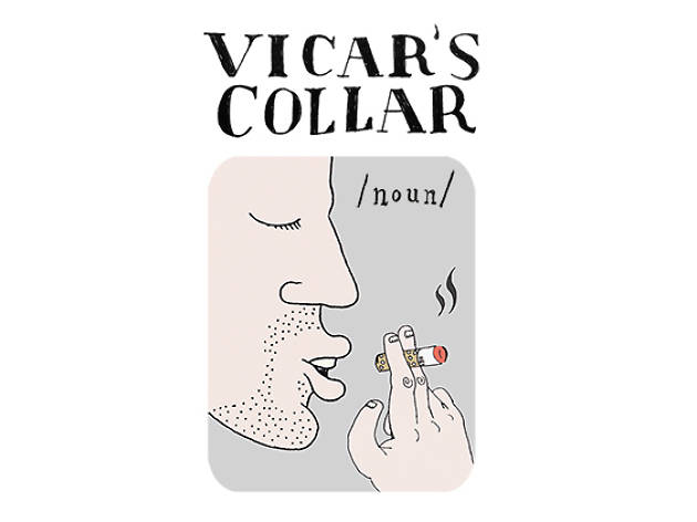 V is for Vicar's Collar V is for Vicar's Collar