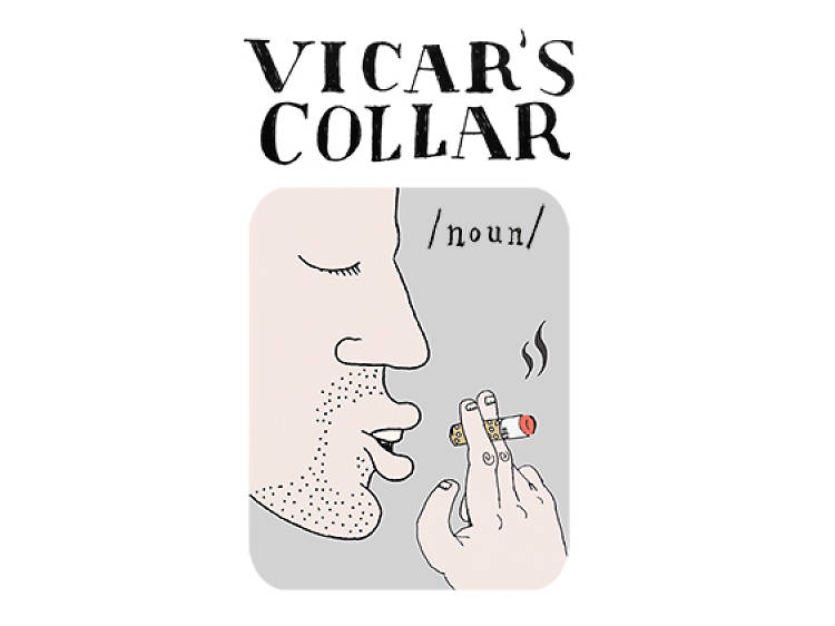 V is for Vicar's Collar
