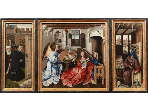 Annunciation Triptych (Merode Altarpiece) (1427–32) Annunciation Triptych (Merode Altarpiece) (1427–32)