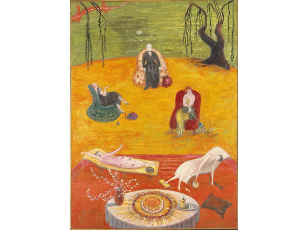 Heat (1919), Florine Stettheimer Heat (1919), Florine Stettheimer