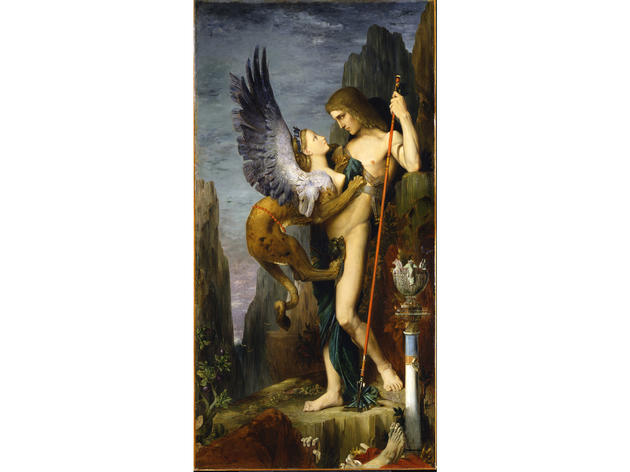 Oedipus and the Sphinx (1864), Gustave Moreau Oedipus and the Sphinx (1864), Gustave Moreau