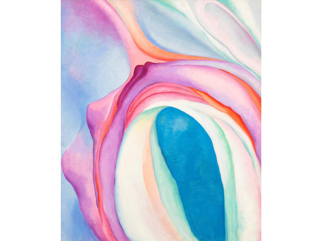 Music, Pink and Blue No. 2 (1918), Georgia O’Keeffe Music, Pink and Blue No. 2 (1918), Georgia O’Keeffe