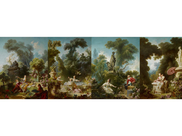 The Progress of Love (1772), Jean Honore Fragonard The Progress of Love (1772), Jean Honore Fragonard