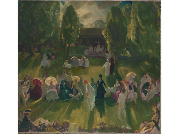 Tennis at Newport (1919), George Bellows Tennis at Newport (1919), George Bellows