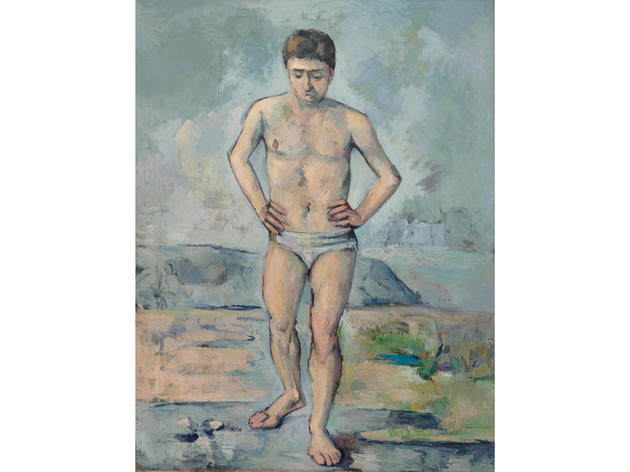The Bather (1885), Paul Cézanne The Bather (1885), Paul Cézanne