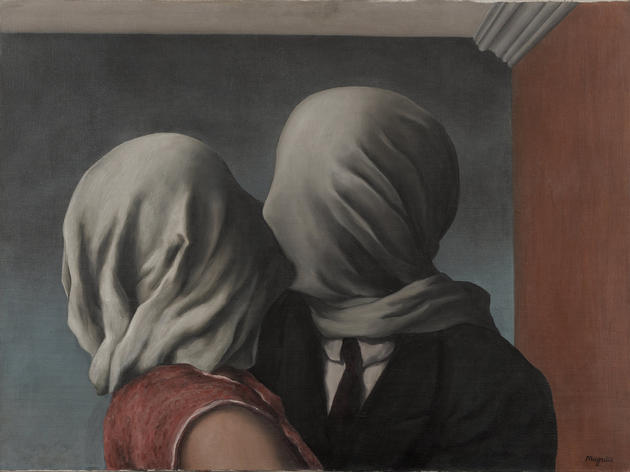 The Lovers (1928), René Magritte The Lovers (1928), René Magritte