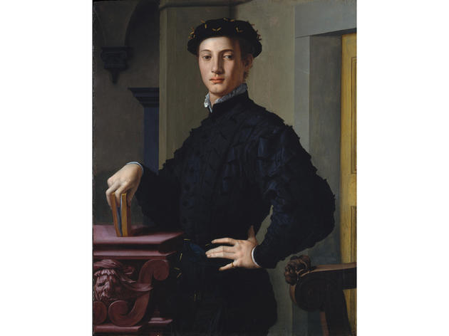 Portrait of a Young Man (1530), Bronzino Portrait of a Young Man (1530), Bronzino