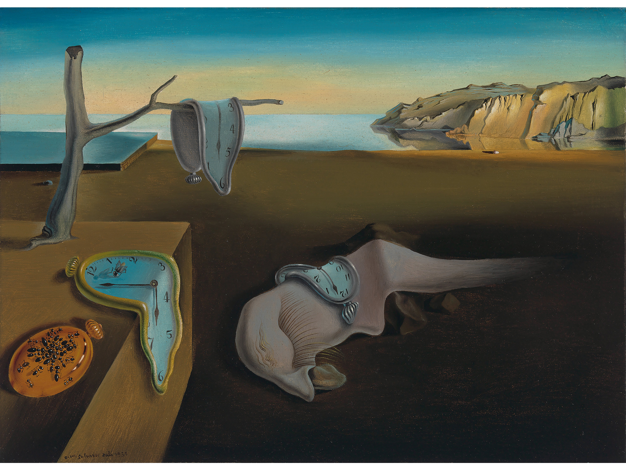 salvador dali the persistence of memory