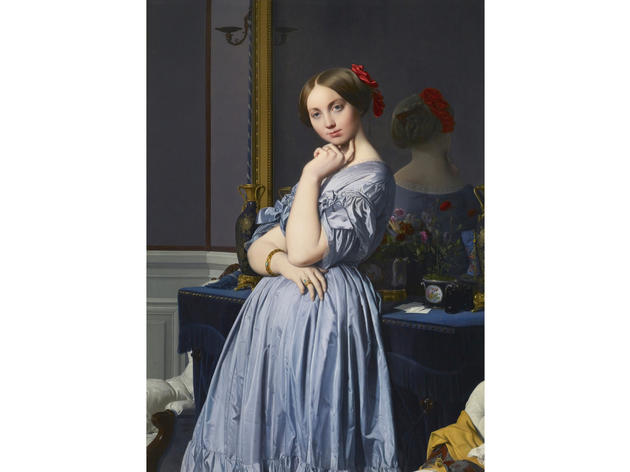Comtesse d’Haussonville (1845), Jean-Auguste-Dominique Ingres Comtesse d’Haussonville (1845), Jean-Auguste-Dominique Ingres