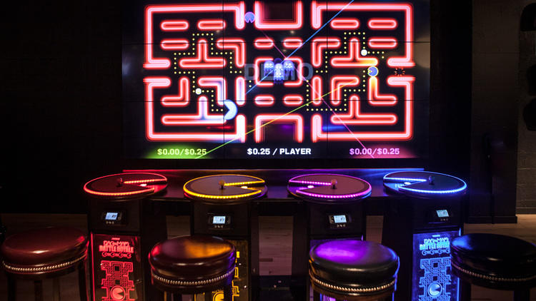 Take a bite out of creative dishes and nostalgic arcade titles at Level 257 in Schaumburg.