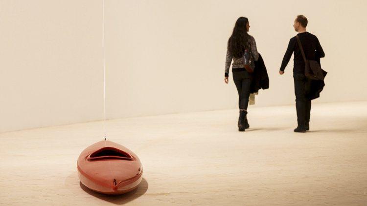 Roman Signer: 'Slow Movement' at the Barbican. Photo: Tristan Fewings/Getty Images