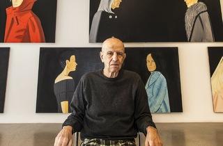 (Alex Katz photographed at Timothy Taylor Gallery: Portrait: Rob Greig ...