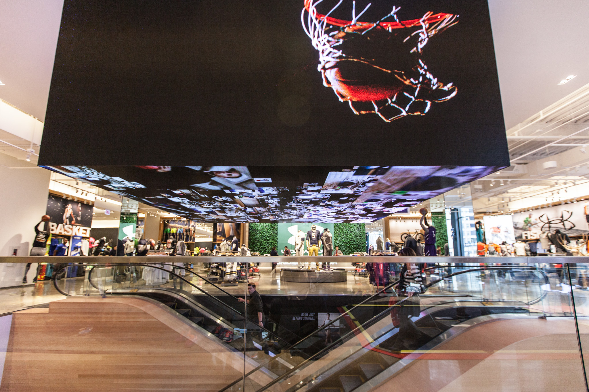 Under Armour Brand House  Shopping in Streeterville, Chicago
