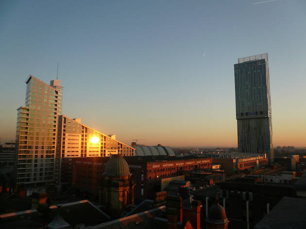 Great Northern Warehouse and Beetham Tower Great Northern Warehouse and Beetham Tower