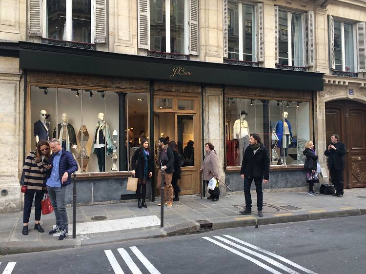 J.Crew arrive à Paris