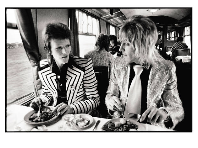 David Bowie i Mick Ronson David Bowie i Mick Ronson