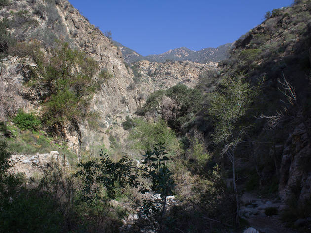 Eaton Canyon Falls Trail.