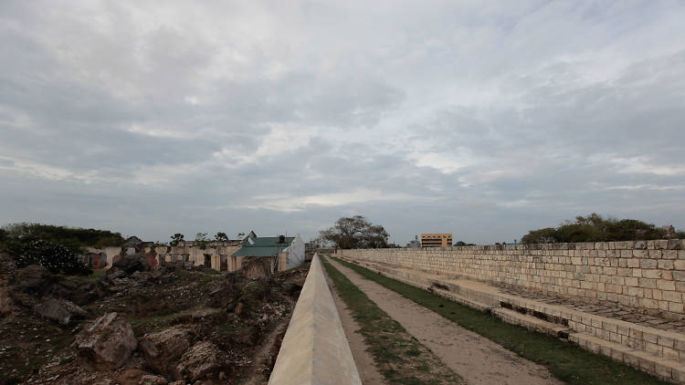 A historical fort in Jaffna