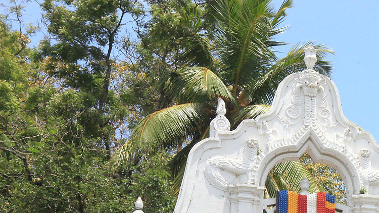 A buddhist temple in Kelaniya