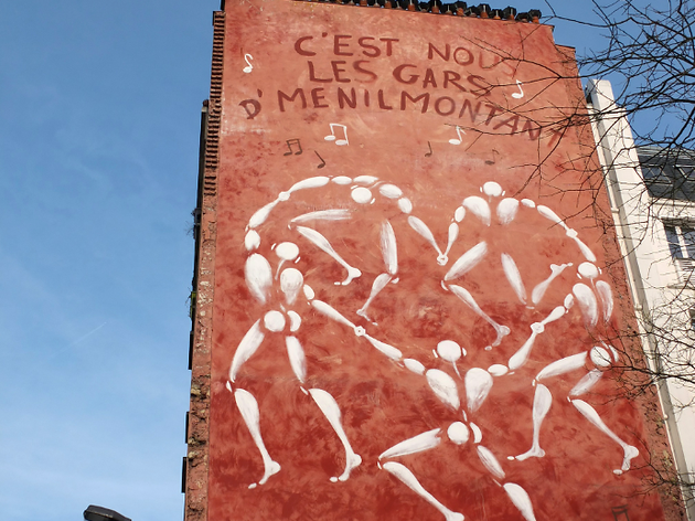Street Art Ménilmontant Street Art Ménilmontant