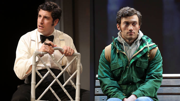 Jason Biggs and Bryce Pinkham