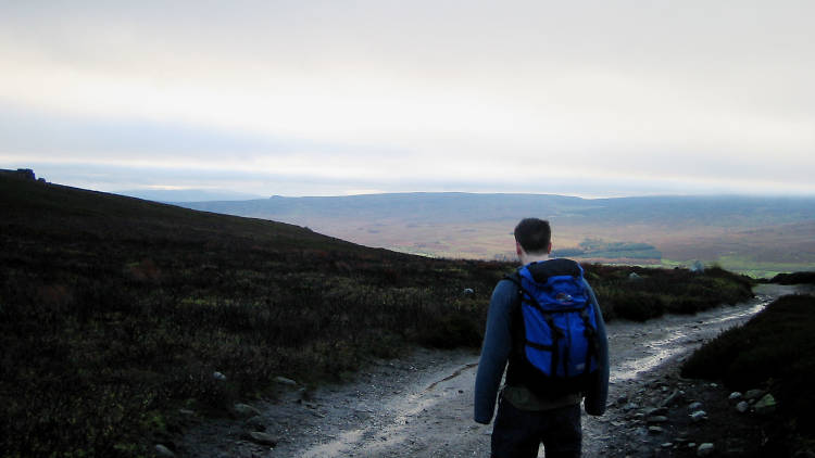 Hiking the hills