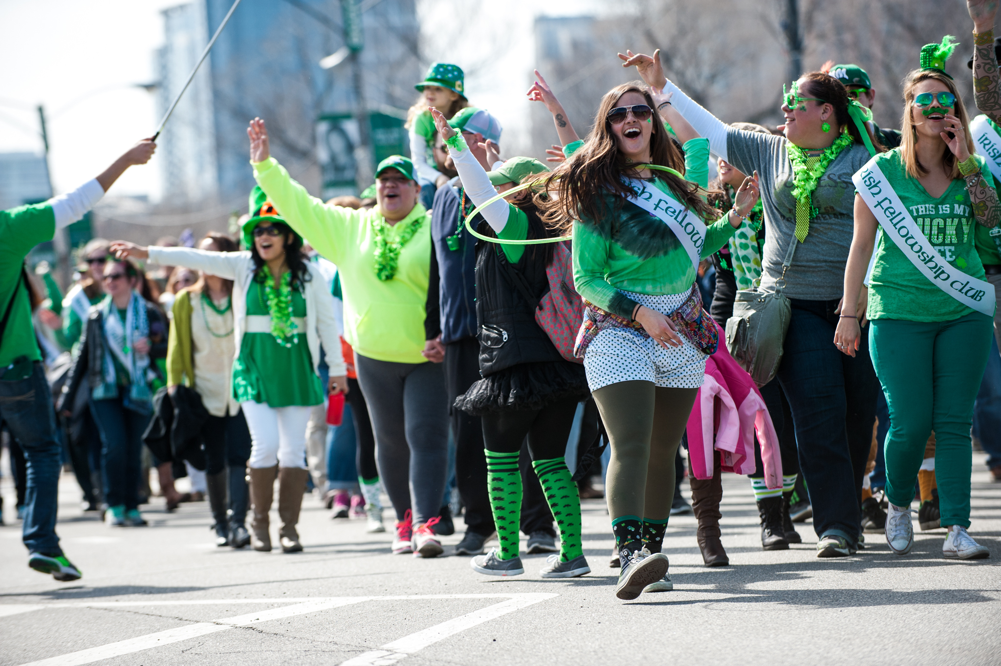 saint patricks day parade green