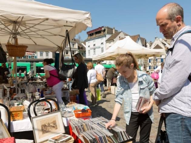 Petersplatz Flohmarkt Petersplatz Flohmarkt, Basel market, Time Out Switzerland
