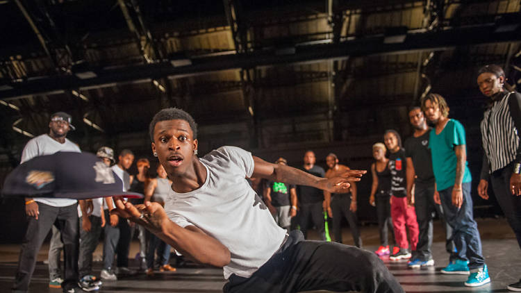 FLEX Dancers rehearse for upcoming show at the Park Avenue Armory