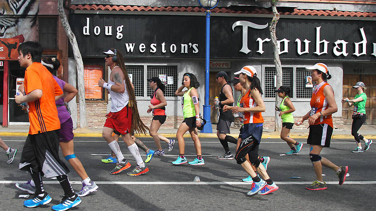 Want to keep running? Good. Just don't trip over this guy's hair.