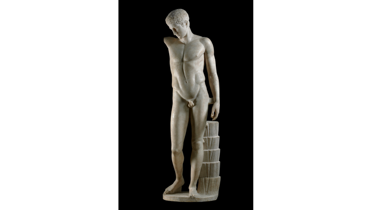 Westmacott Youth - Roman copy from 1st century AD of a lost Greek original of about 430 BC. © The trustees of the British Museum